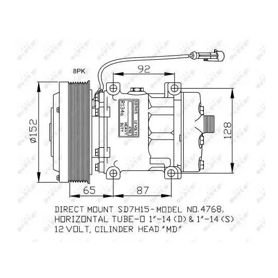 32877G - Compressor, air conditioning 