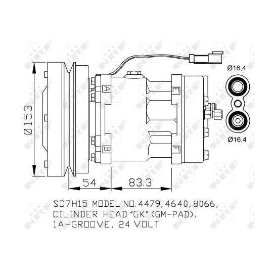 32879 - Kompressor, kliimaseade 