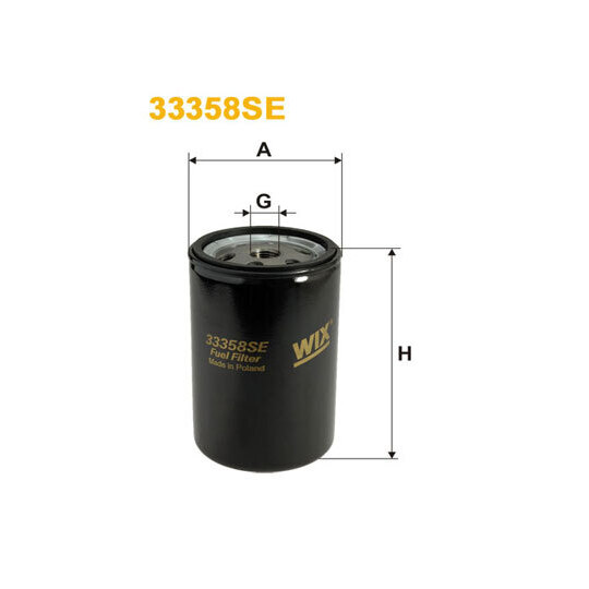 33358SE - Fuel filter 