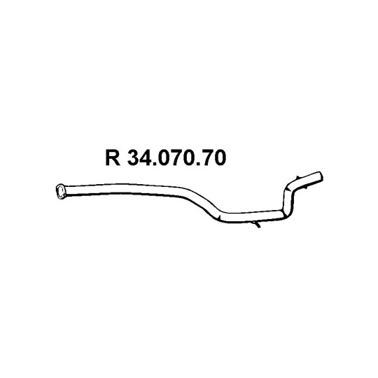 34.070.70 - Exhaust pipe 