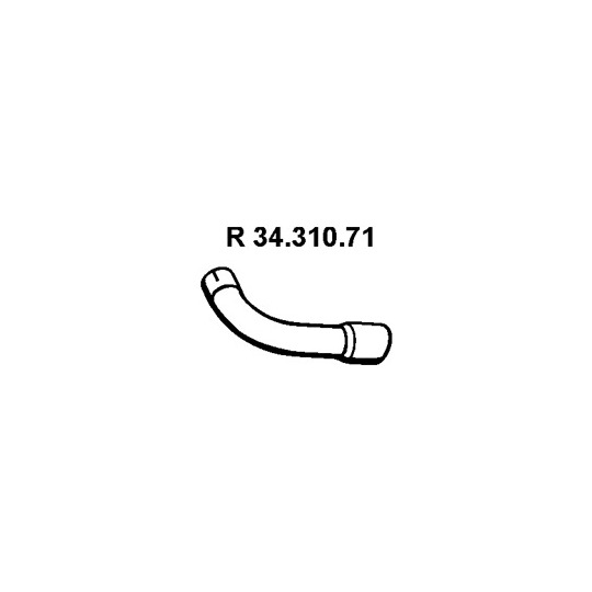 34.310.71 - Exhaust pipe 