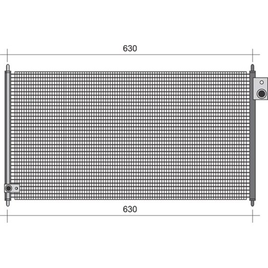 350203471000 - Condenser, air conditioning 