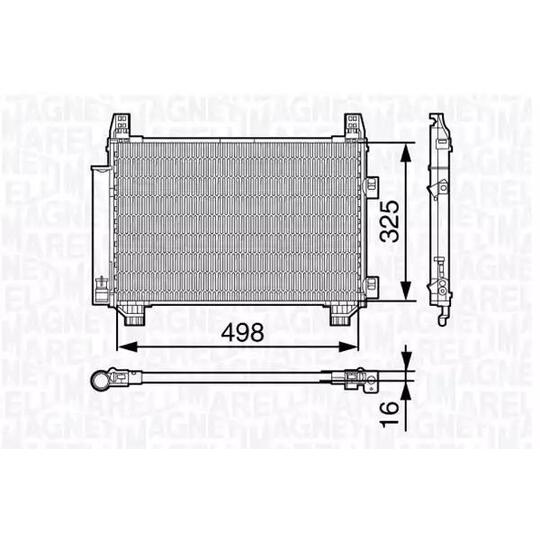 350203674000 - Condenser, air conditioning 