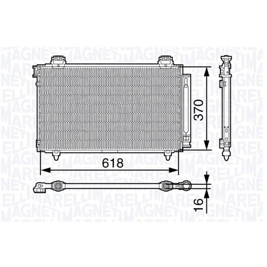 350203679000 - Condenser, air conditioning 