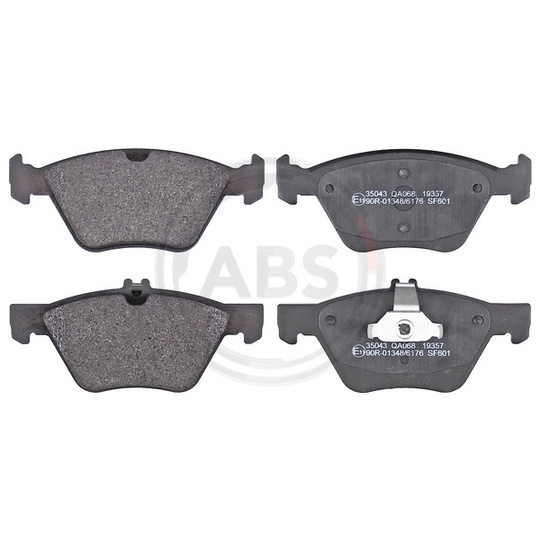 35043 - Brake Pad Set, disc brake 