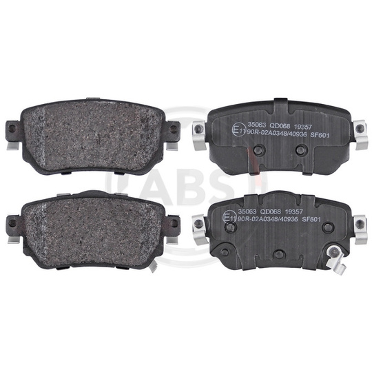 35063 - Brake Pad Set, disc brake 