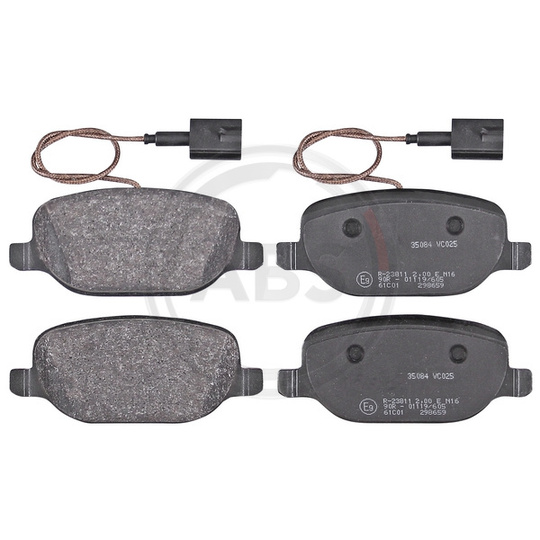 35084 - Brake Pad Set, disc brake 