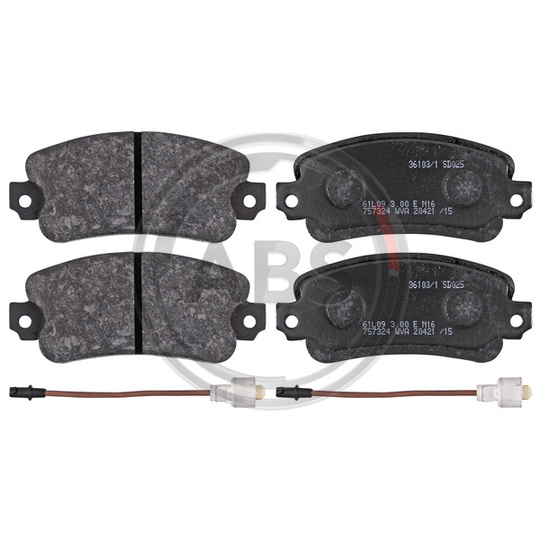 36103/1 - Brake Pad Set, disc brake 