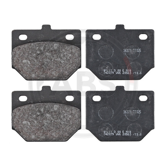 36371 - Brake Pad Set, disc brake 