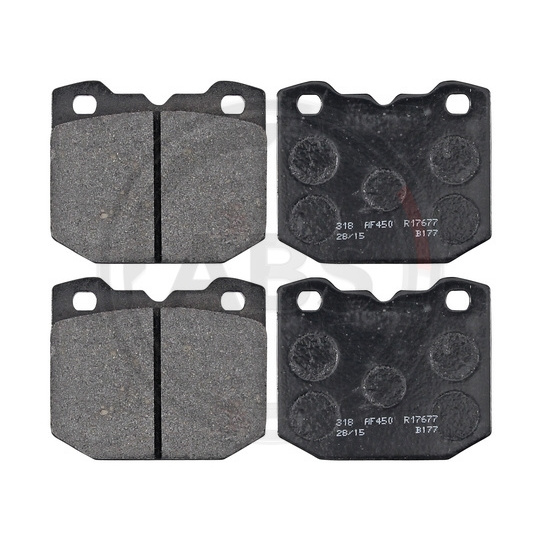 36595 - Brake Pad Set, disc brake 