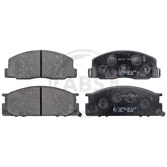 36701 - Brake Pad Set, disc brake 
