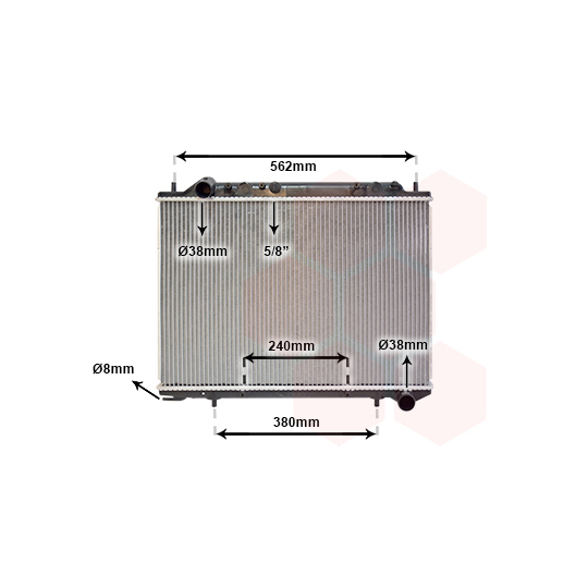 37002441 - Radiator, engine cooling 