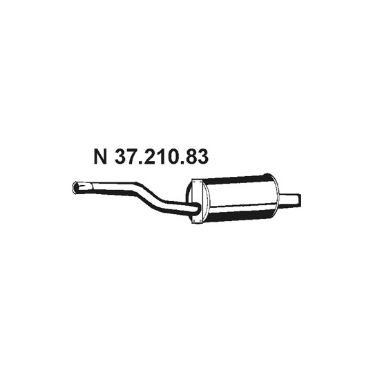 37.210.83 - Takaäänenvaimentaja 