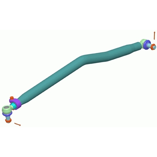 38233 01 - Centre Rod Assembly 