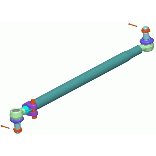 38238 01 - Centre Rod Assembly 