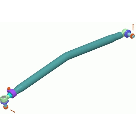 38244 01 - Centre Rod Assembly 