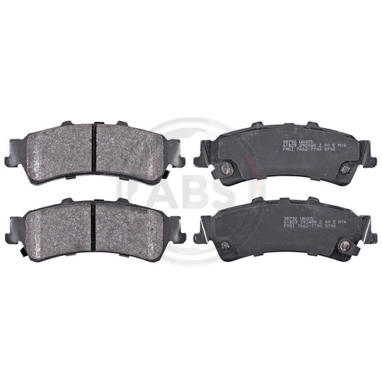 38792 - Brake Pad Set, disc brake 