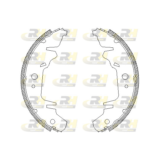 4020.00 - Brake Shoe Set 