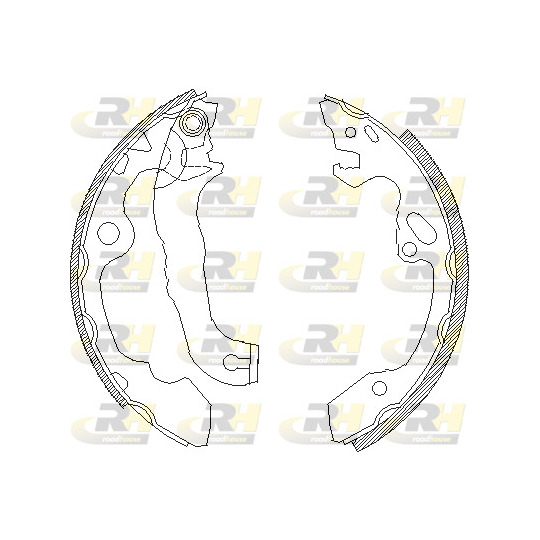 4040.00 - Brake Shoe Set 