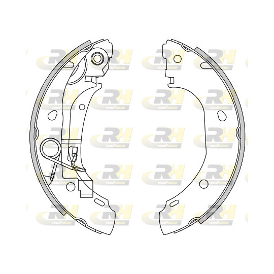 4163.00 - Brake Shoe Set 