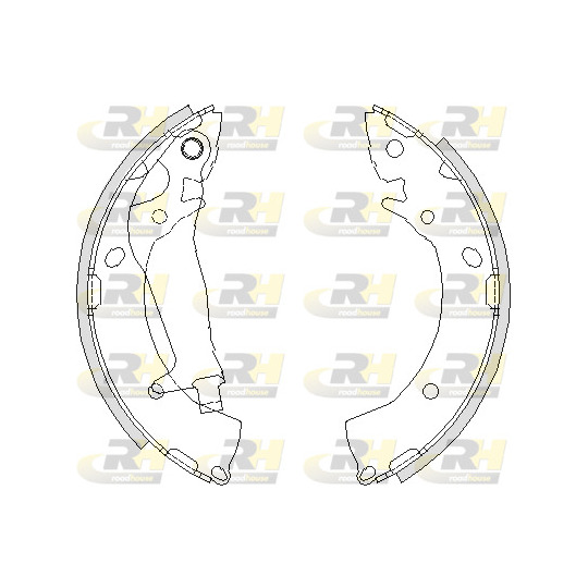 4203.00 - Brake Shoe Set 