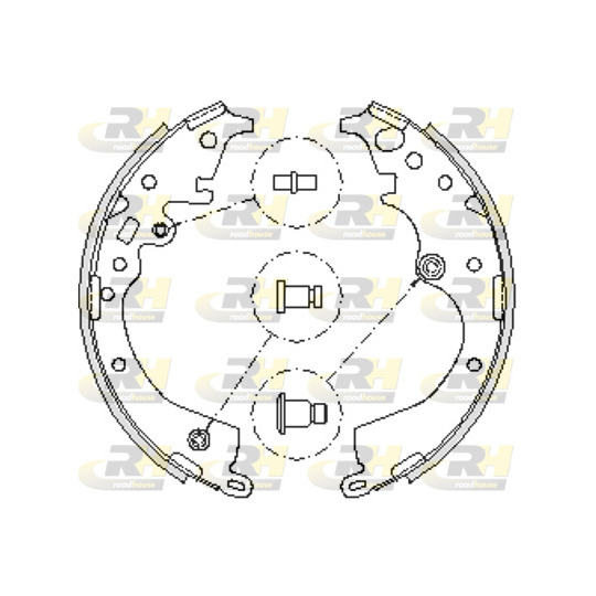 4239.00 - Brake Shoe Set 