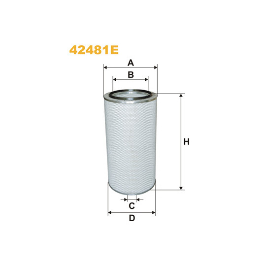 42481E - Air filter 