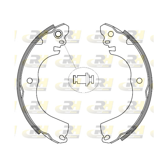 4257.00 - Brake Shoe Set 