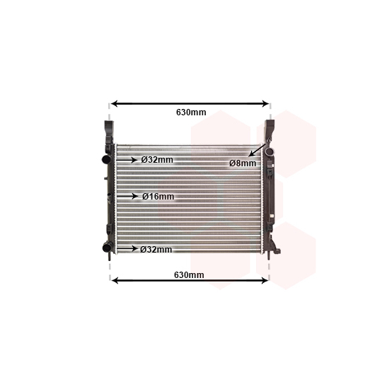 43002469 - Radiator, engine cooling 