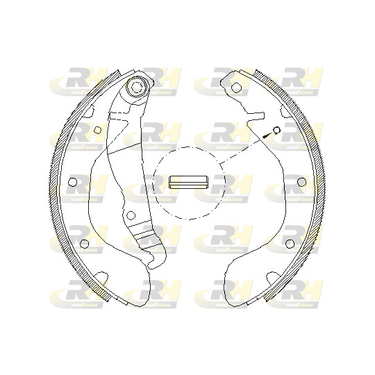 4307.00 - Brake Shoe Set 