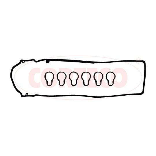 440111H - Gasket, cylinder head cover 