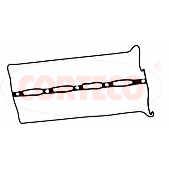 440133P - Gasket, cylinder head cover 