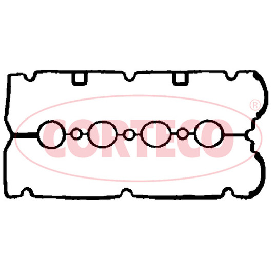 440419P - Gasket, cylinder head cover 