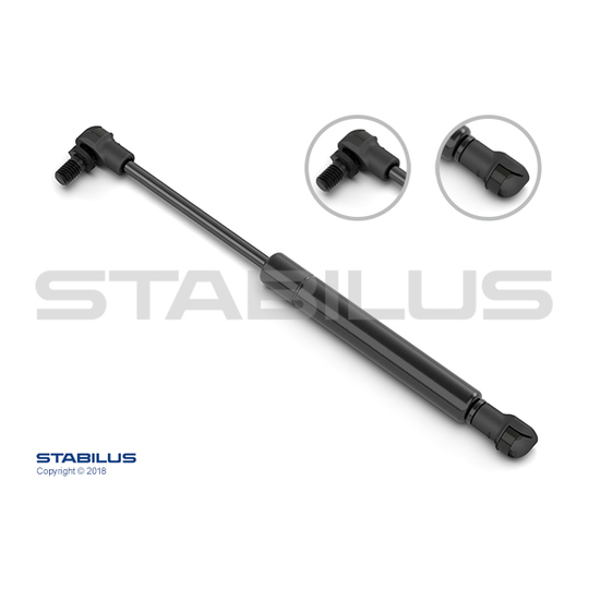 4482KE - Gas Spring, convertible top 