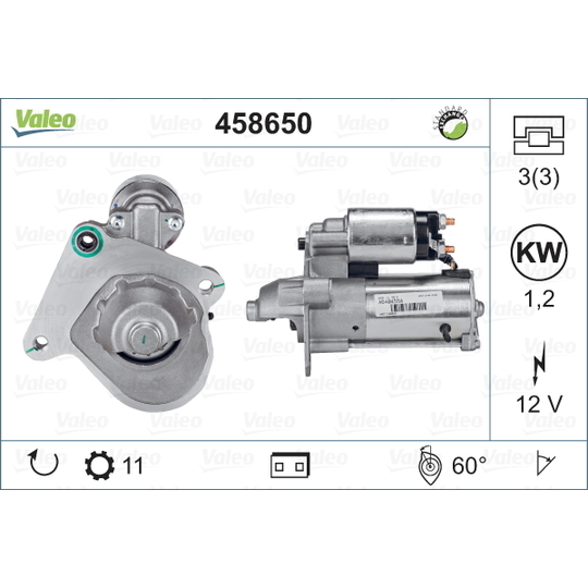 458650 - Startmotor 