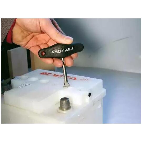 4650-3 - Screwdriver, battery sealing plug 