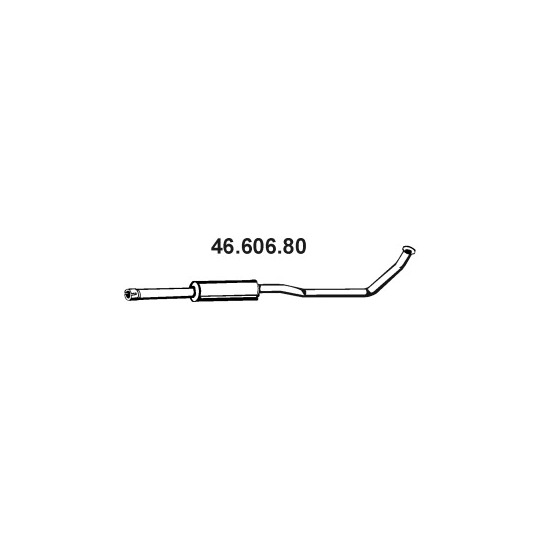 46.606.80 - mittenljuddämpare 