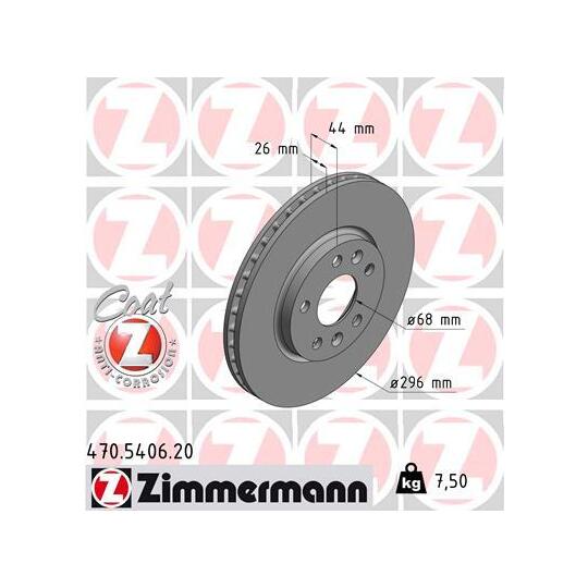 470.5406.20 - Brake Disc 