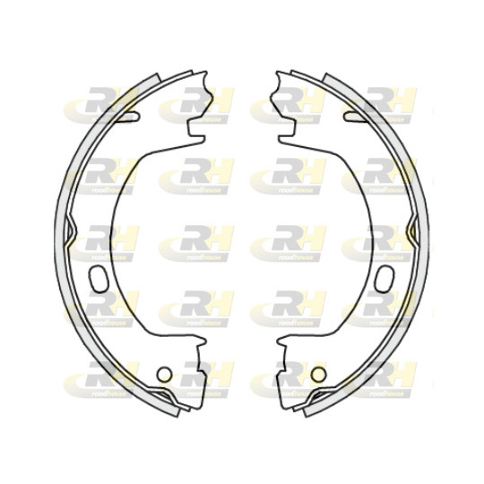 4739.00 - Brake Shoe Set, parking brake 