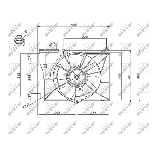 47746 - Ventilaator, mootorijahutus 