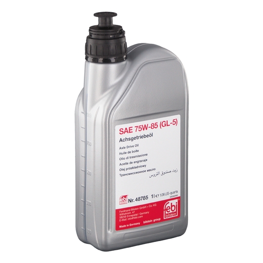 48785 - Axle Gear Oil 
