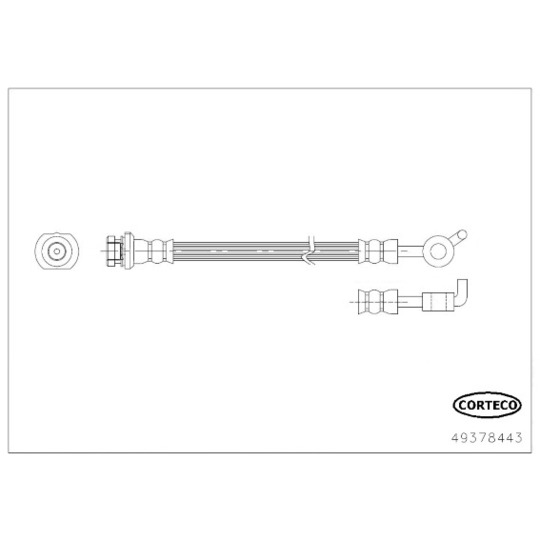 49378443 - Brake Hose 