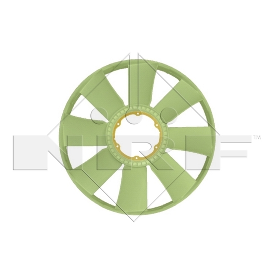 49841 - Fan Wheel, engine cooling 