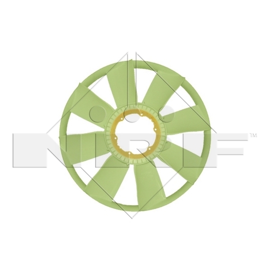 49851 - Fan Wheel, engine cooling 