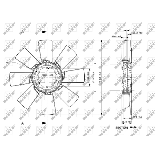 49856 - Fan Wheel, engine cooling 