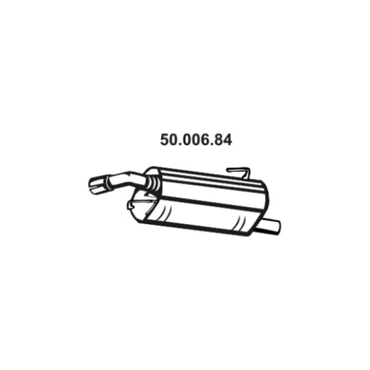 50.006.84 - Takaäänenvaimentaja 