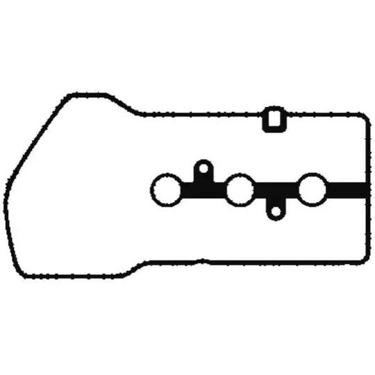 50-030709-00 - Gasket, cylinder head cover 