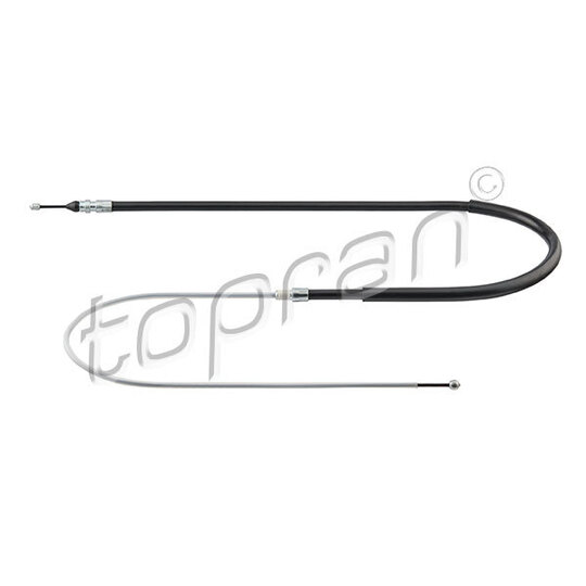 502 757 - Cable, parking brake 