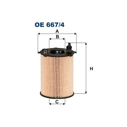 OE 667/4 - Oil filter 