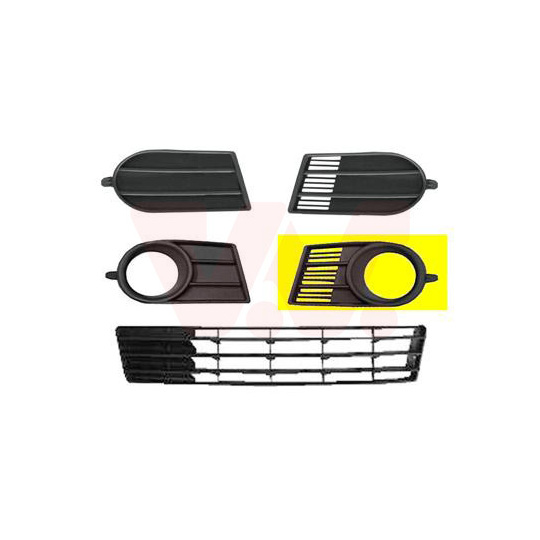 5222593 - Ventilation Grille, bumper 